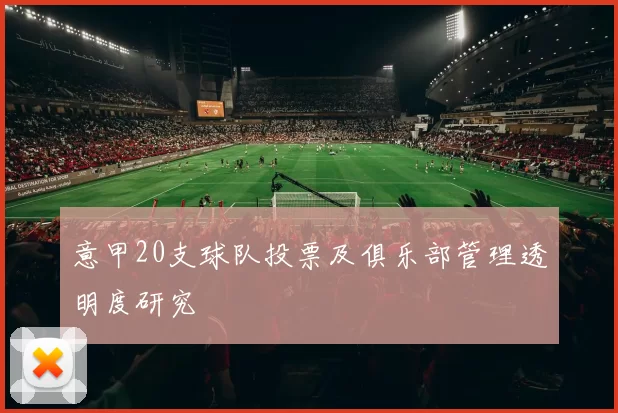 意甲20支球队投票及俱乐部管理透明度研究