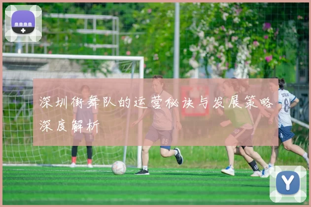 深圳街舞队的运营秘诀与发展策略深度解析